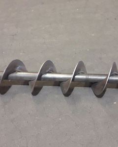 Volution end piece/outlet 1.0m for trough auger M152 M&M